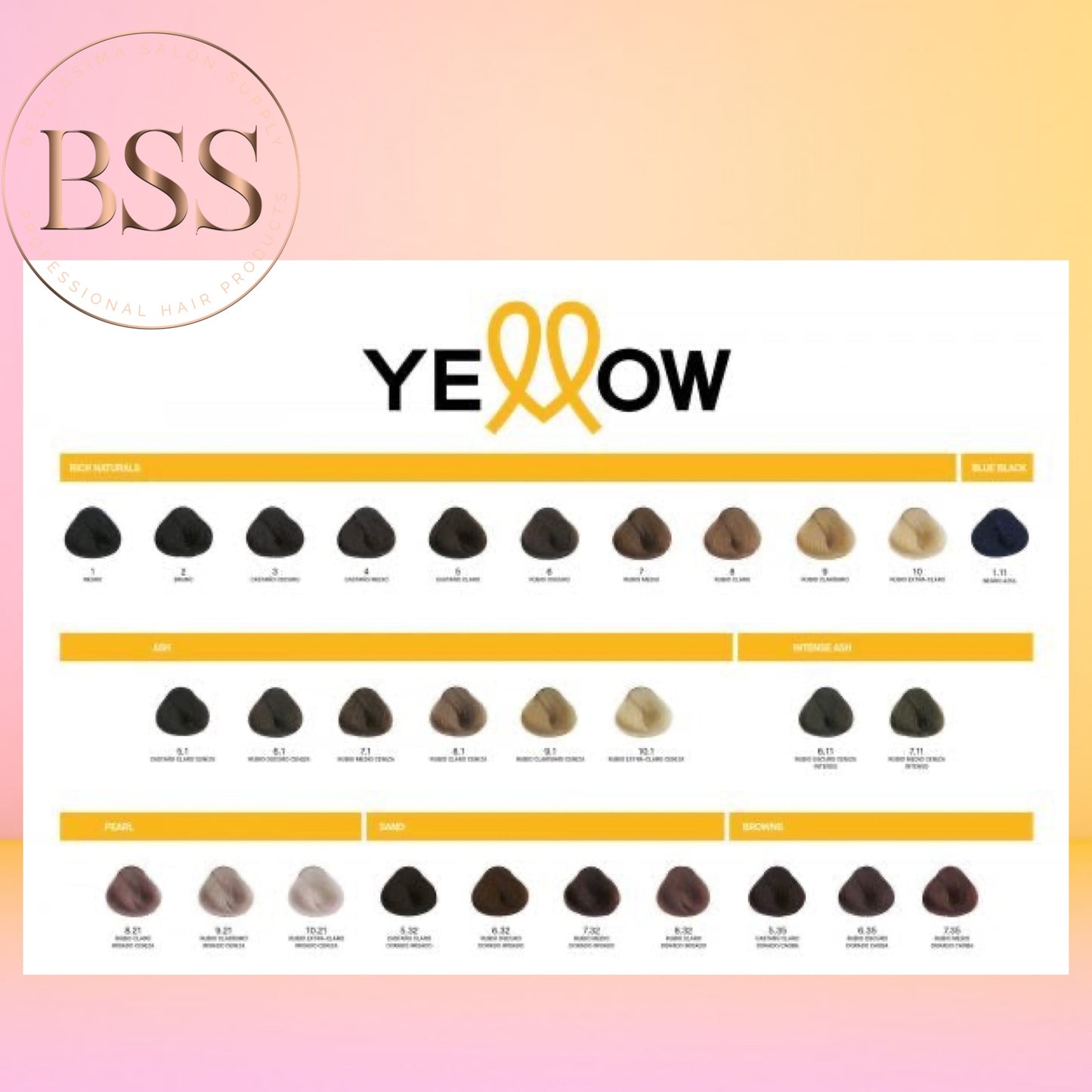 Yellow Permanent Color